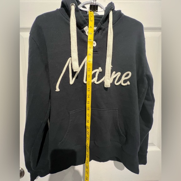 Maine Rope Hoodie-Navy Blue, size small - Picture 5 of 9